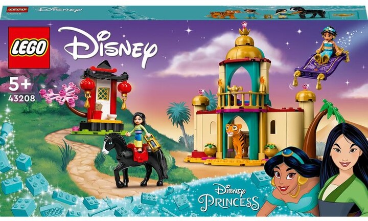 LEGO® Disney Princess 43208 Dobrodružství Jasmíny a Mulan_1280892945