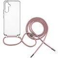 FIXED zadní kryt Pure Neck s růžovou šňůrkou na krk pro Samsung Galaxy A54 5G_1365709622