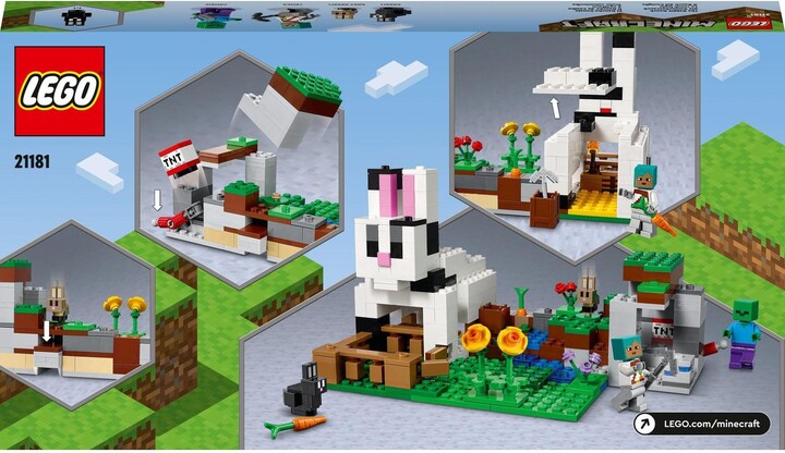 LEGO® Minecraft® 21181 Králičí ranč_618845176