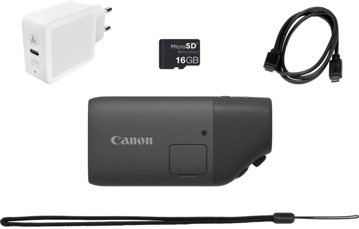 Canon PowerShot ZOOM Essential Kit, černá_1057802298