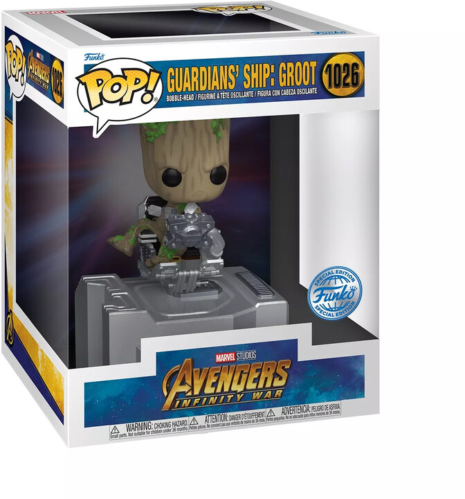 Figurka Funko POP! Guardians of the Galaxy - Groot Ship Special Edition (Marvel 1026)_1598316059