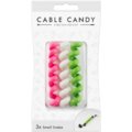 Cable Candy kabelový organizér Small Snake, 3 ks, různé barvy