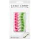 Cable Candy kabelový organizér Small Snake, 3 ks, různé barvy
