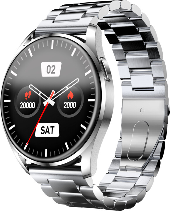 Aligator Watch Pro X, stříbrné_1612938643