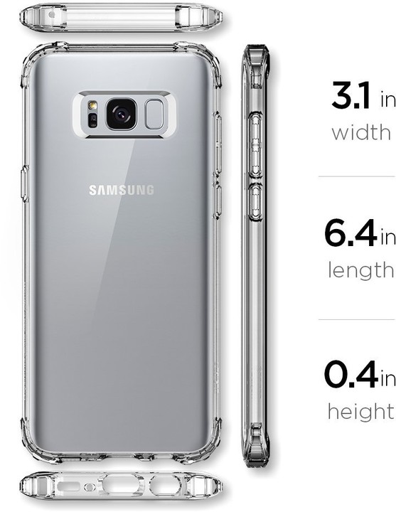 Spigen Crystal Shell pro Samsung Galaxy S8+, clear crystal_1616345330