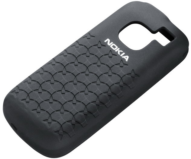 Nokia pouzdro silikonové CC-1019 pro Nokia C2-00, černá_587737673