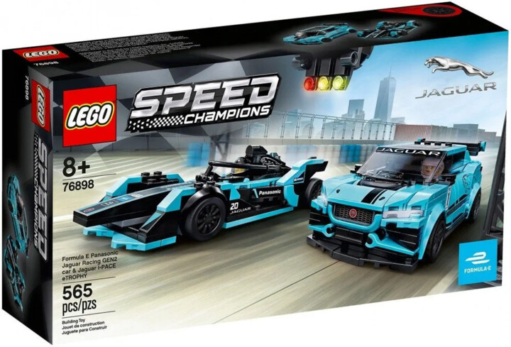 LEGO® Speed Champions 76898 Formula E Panasonic Jaguar Racing GEN2 car &amp; Jaguar I-PACE eTROPHY_791142356