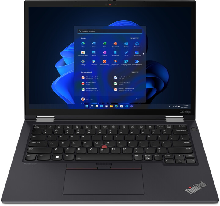 Lenovo ThinkPad X13 Yoga Gen 3, černá_218370591