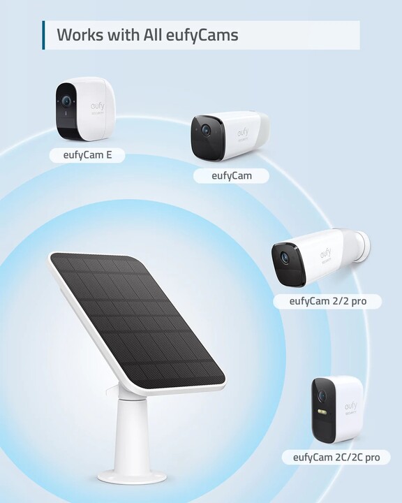 Anker Eufy solární panel, pro kamery EufyCam 2/2Pro, EufyCam 2C/2C Pro, EufyCam 4G LTE, IP65_261978892