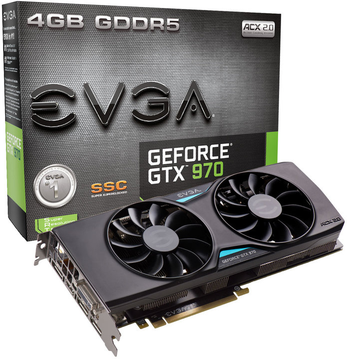 EVGA GeForce GTX 970 SSC ACX 2.0+, 4GB GDDR5_2057177791