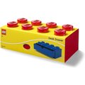 Stolní box LEGO, se zásuvkou, velký (8), červená