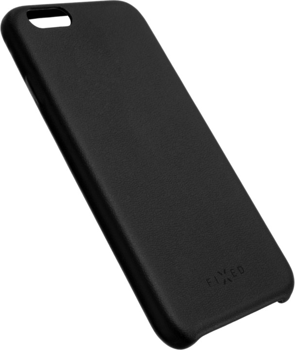 FIXED Zadní kryt Tale pro Apple iPhone SE/5/5s, PU kůže, černý_134099989