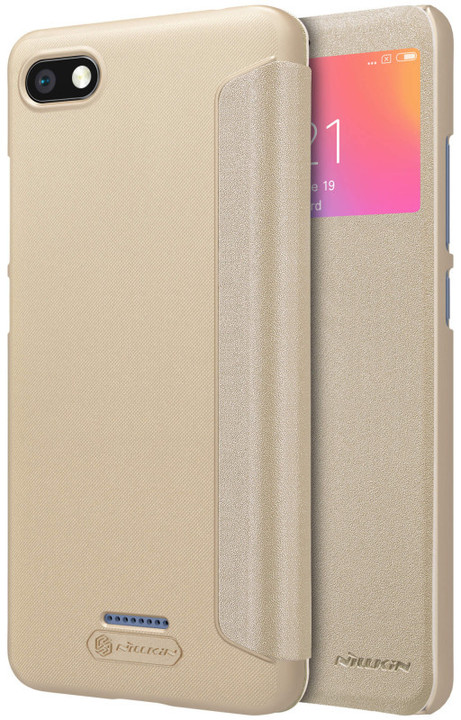 Nillkin Sparkle Folio Pouzdro pro Xiaomi Redmi 6A, zlatý_56334081