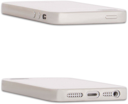 EPICO pružný plastový kryt pro iPhone 5/5S/SE BRIGHT - stříbrná_2028843062