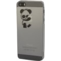 EPICO pružný plastový kryt pro iPhone 5/5S/SE, apple panda