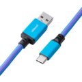 CableMod Classic Coiled Cable, USB-C/USB-A, 1,5m, Galaxy Blue_280742637