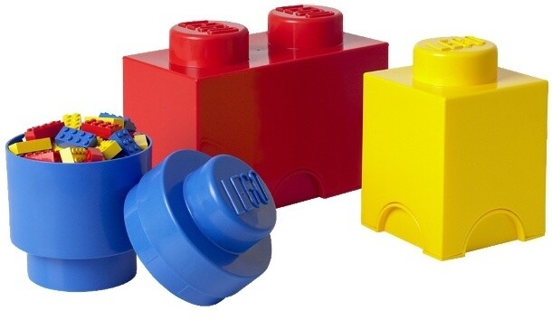 Úložný box LEGO, multi-pack, 3ks, barevné_168523518