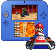 Nintendo 2DS, černá/modrá + Mario Kart 7_715044540