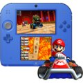 Nintendo 2DS, černá/modrá + Mario Kart 7