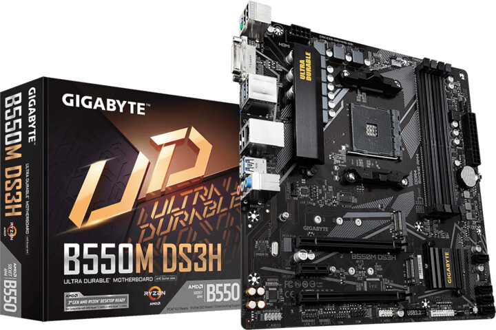 GIGABYTE B550M DS3H - AMD B550