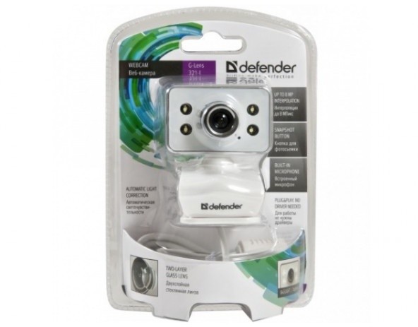 Defender g lens. Веб-камера Defender g-Lens 321. Defender web Camera g Lens 321. Камера интернет Defender g-Lens 321-i 0.3МП, USB, подсветка, белый. Дефендер сайт g Lens 321.