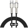 BASEUS kabel Cafule Series, USB-C - Lightning, M/M, nabíjecí, datový, 20W, 1m, černá_102025103