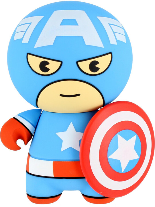 Lazerbuilt Marvel Kawaii 2600 mAh Captain America powerbanka_163872005