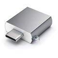 Satechi Type-C - Type A USB Adapter, šedá_212239013