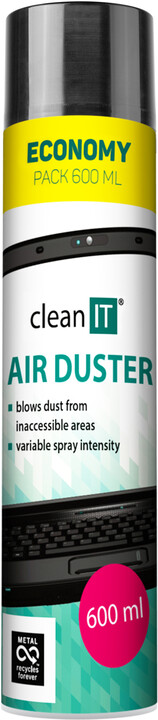 Clean IT stlačený vzduch 600ml_969511383