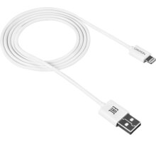 Canyon kabel Lightning - USB 2.0, 1m, bílá_347416190