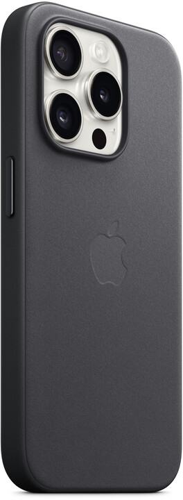 Apple kryt z tkaniny FineWoven s MagSafe na iPhone 15 Pro, černá_1779953330