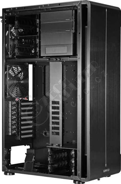 LIAN LI PC-X2000FB, černá_1871927891