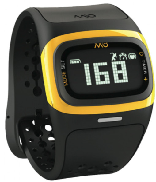 MIO Alpha 2 sportovní hodinky BT, žlutá_1590652143