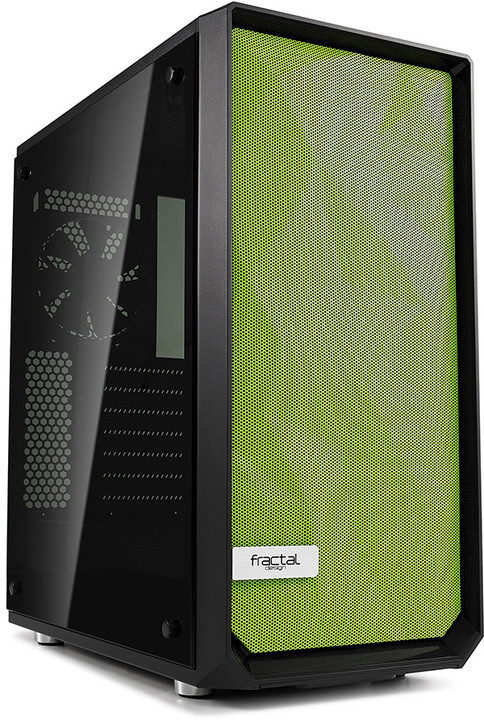 Fractal Design Meshify C přední panel - zelený_1809039061