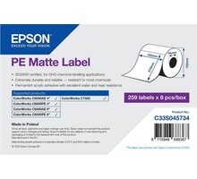 Epson ColorWorks role pro pokladní tiskárny, PE MATTE, 105x210mm, 259ks_377419688
