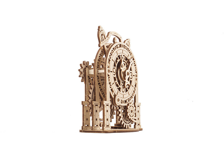 UGEARS stavebnice - Vintage Alarm Clock, dřevěná_1794167618