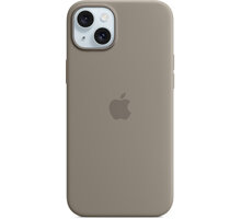 Apple Silikonový kryt s MagSafe pro iPhone 15 Plus, jílově šedá_724216783