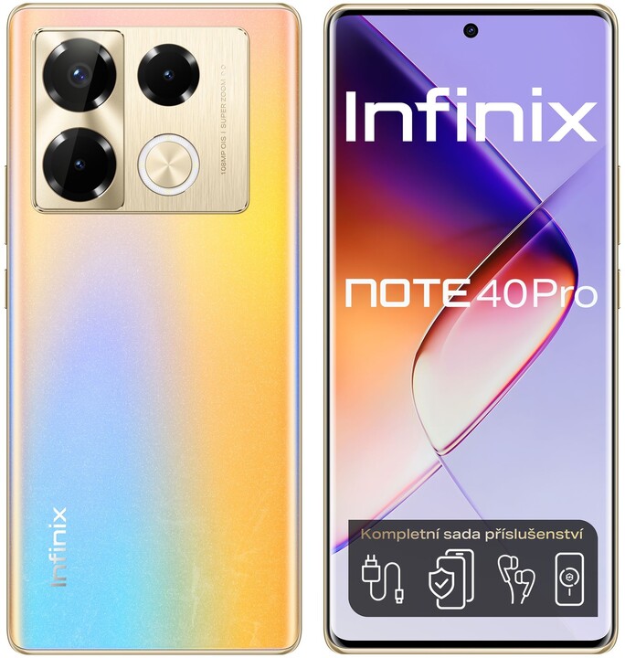 Infinix Note 40 PRO 12GB/256GB Titan Gold_826779653