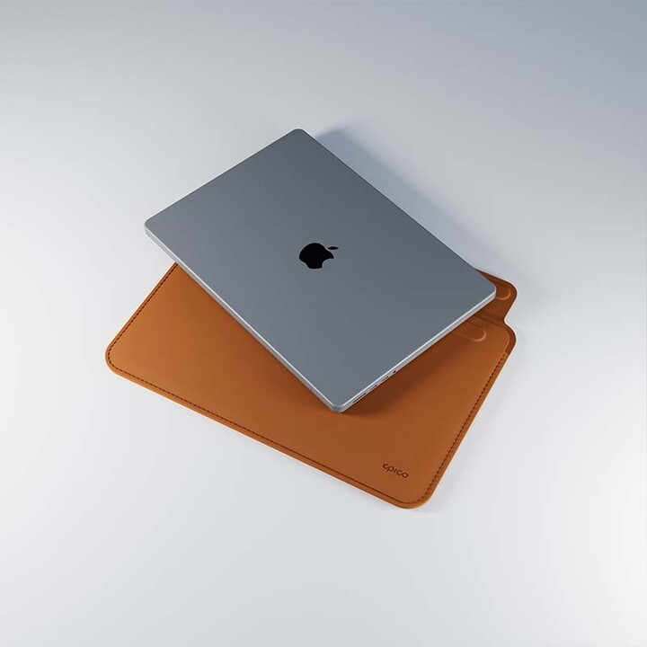 Epico kožené pouzdro pro MacBook Air 15&quot;, hnědá_1889654661