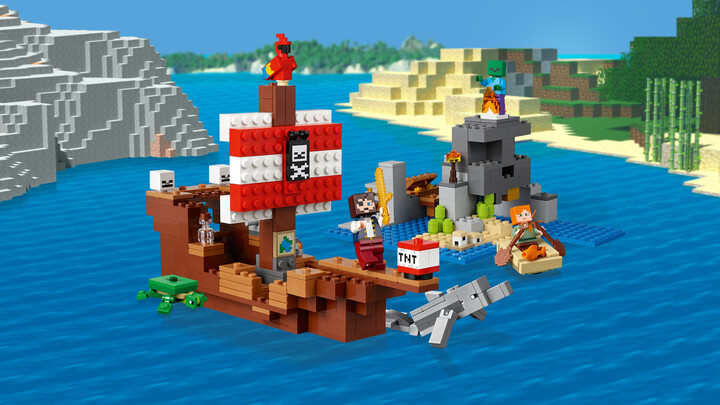 LEGO® Minecraft® 21152 Dobrodružství pirátské lodi_204097101