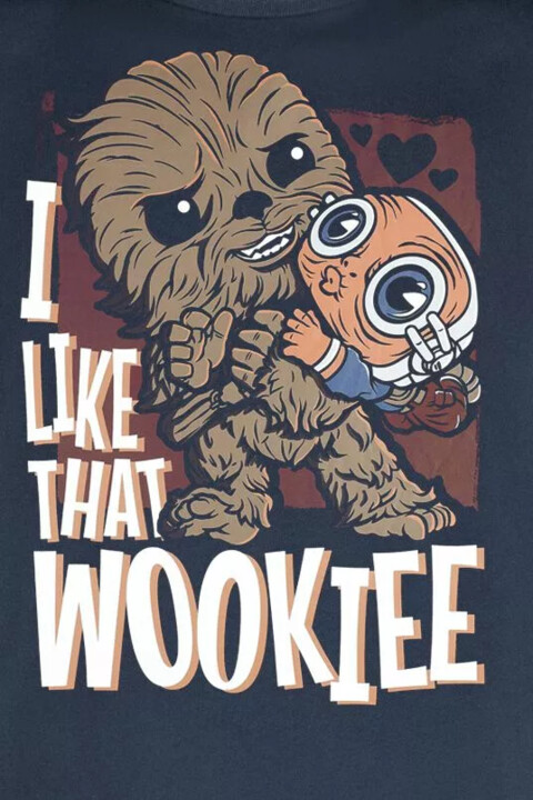 Tričko Star Wars - I Like That Wookie (M)_1128944787