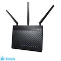 ASUS DSL-AC68U, AC1900, Dual-band Wi-Fi VDSL2/ADSL Aimesh Modem Router, 1x100/1000
