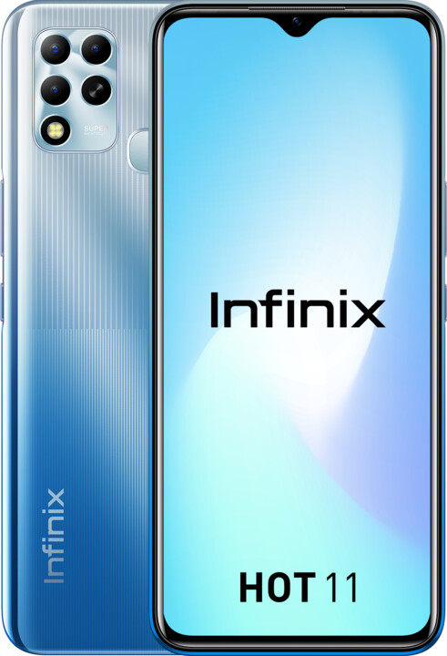 Infinix Hot 11, 4GB/128GB, Exploratory Blue_693000848