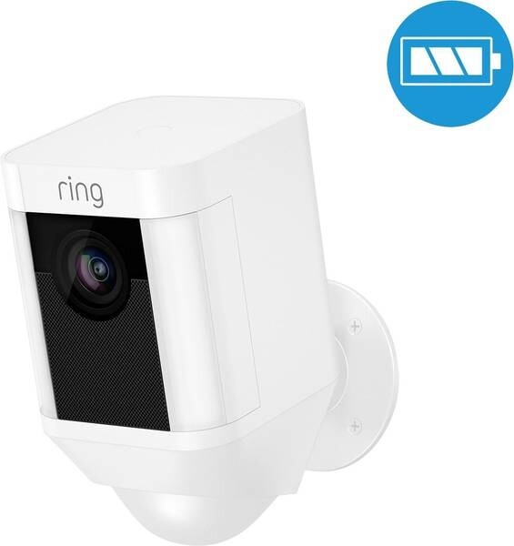 Ring Spotlight Cam - Battery, White_1861386671