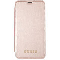 Guess Iridescent Book Pouzdro Rose Gold pro iPhone X_910451893