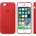 Apple iPhone SE Leather Case, červená_458431595