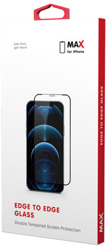 MAX for iPhone ochranné sklo Edge-To-Edge pro iPhone 13 mini, černá_603724917
