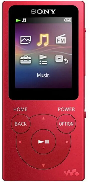 Sony NW-E394L, 8GB, červená_461678867