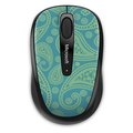 Microsoft Mobile Mouse 3500 LE Aqua Paisley_1833015356