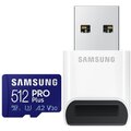 Samsung Micro SDXC 512GB PRO Plus UHS-I U3 (Class 10) + USB adaptér Poukaz 200 Kč na nákup na Mall.cz